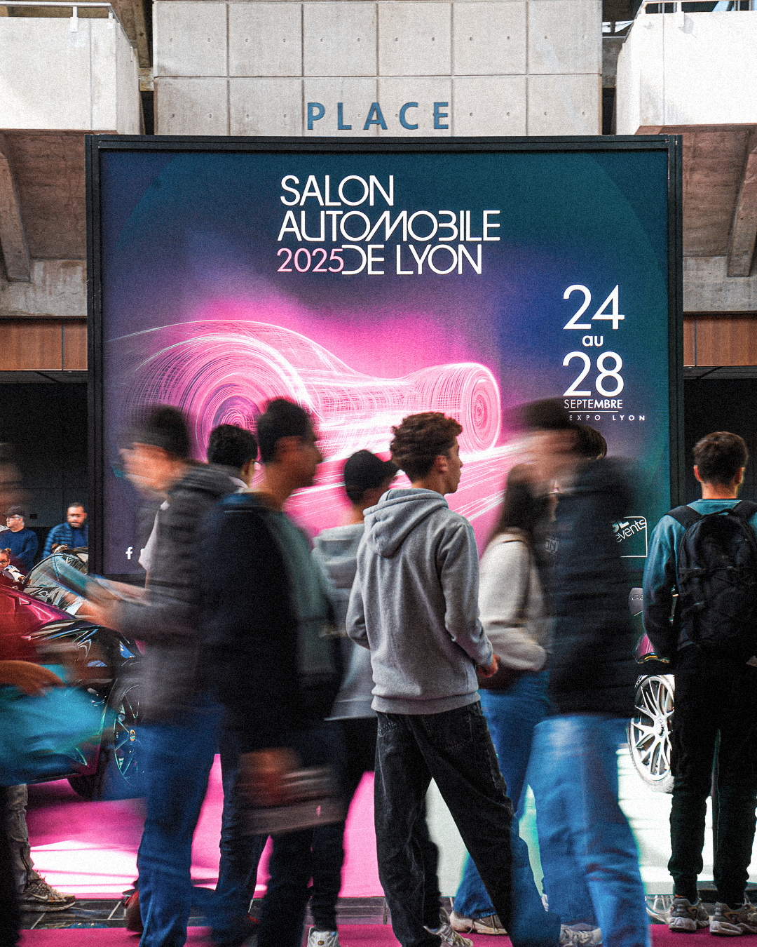 Salon de l’Auto de Lyon – détail visiteurs salon
